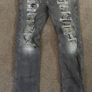 Guess Skinny Jeans Dark Gray Size 32
